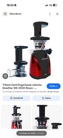 Estrattore centrifuga per la frutta
