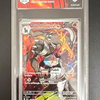Carta Pokemon Houndoom del team rocket Graad 10
