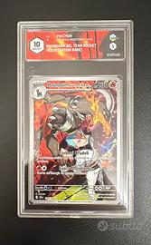 Carta Pokemon Houndoom del team rocket Graad 10
