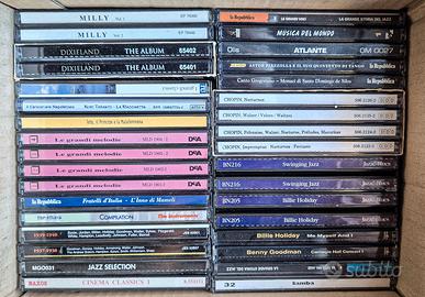 55 CD di musica varia nella scatola originale