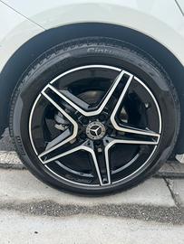 Cerchi e gomme ORIGINALI Mercedes Classe A AMG R18