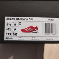 Adidas Ubersonic 5 Scarpe da tennis 43 1/3 nuove!!