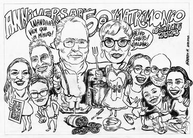 Caricature e illustrazioni