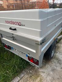 Carrello appendice Novatecno con copertura