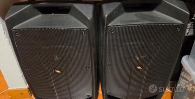 coppia casse amplificate proel v12plus