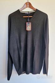 Cotton & Silk Maglione nero, taglia XXL