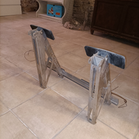 Staffa condizionatore in acciaio inox