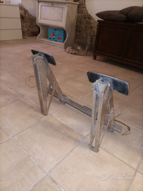 Staffa condizionatore in acciaio inox