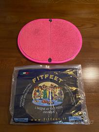 Tappetino poggiapiedi Fit Feet color rosa
