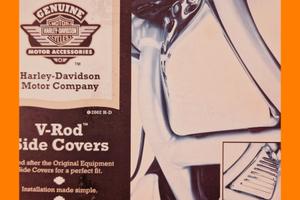 COVER LATERALE CROMATE H-D V-ROD