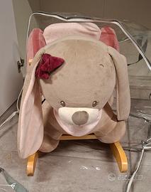 Nattou dondolo peluche coniglietta