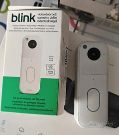Blink video doorbell