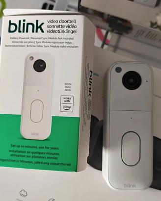Blink video doorbell