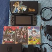 Nintendo switch +  3 Giochi.
