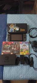 Nintendo switch +  3 Giochi.