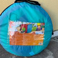 Tenda giocattolo con tunnel