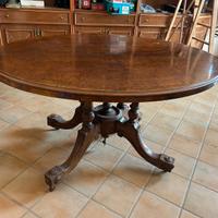 Tavolo in Radica di noce