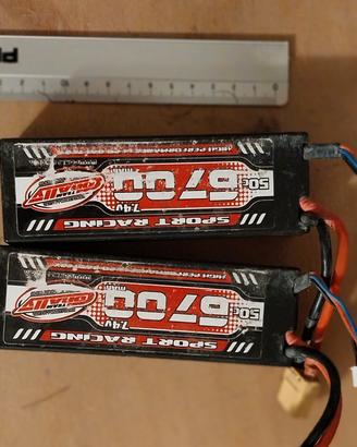 Lipo 2S 6700mah, 50c 