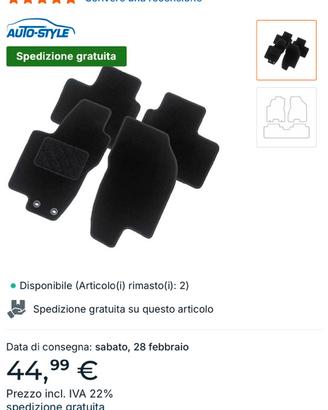 Tappeti per Hyundai Tucson