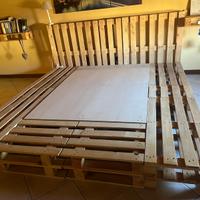 Letto in bancali