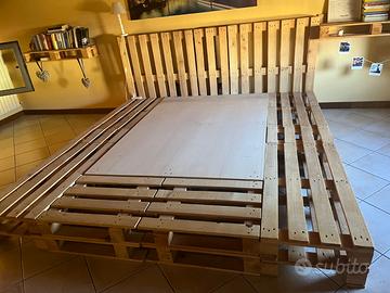 Letto in bancali