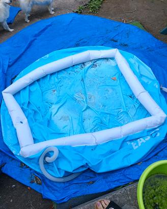 piscina motore e telo