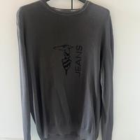 Maglione Trussardi uomo grigio antracite