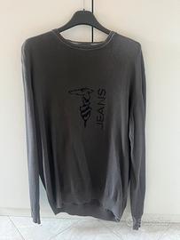 Maglione Trussardi uomo grigio antracite