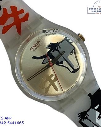 SWATCH Bulls on Parade GE222 Chinese New Year 2009