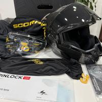 Casco Scorpio Evo carbon M