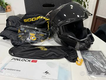 Casco Scorpio Evo carbon M