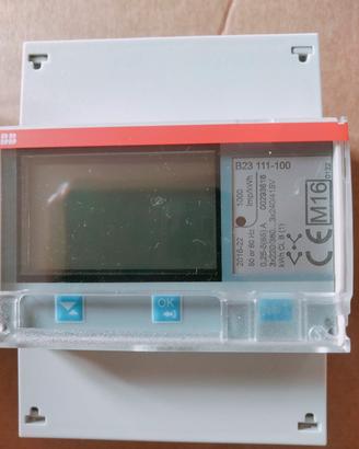 contatore di energia trifase e monofase