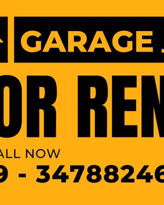 Garage 40mq con portico esterno - Broccostella