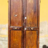 Portoncino ingresso in legno massicio