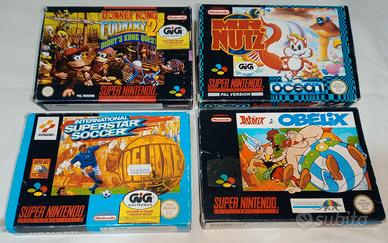 Videogiochi Completi Super Nintendo Snes