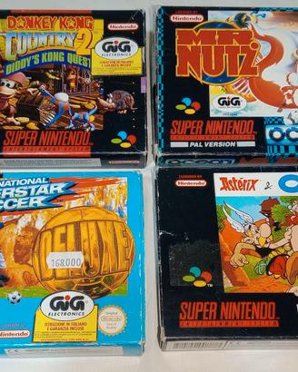 Videogiochi Completi Super Nintendo Snes