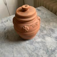 Vaso in terracotta con tappo