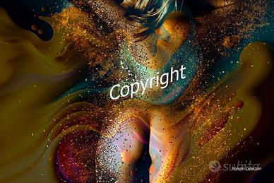 quadro moderno stampa su NUOVO Chiara Vaniglia