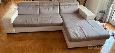 Divano letto con chaisse longue prezzo trattabile