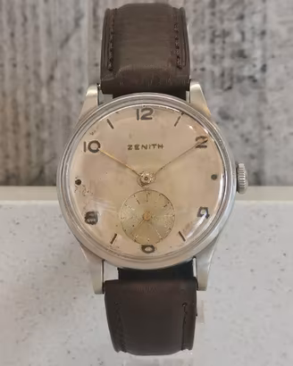 Zenith Cassa Acciaio 35mm Vintage Cal. 126