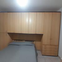 Armadio a ponte e testate lettini  come nuovi