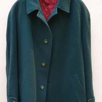 Giaccone Cappotto lana Verde - oversize - uomo