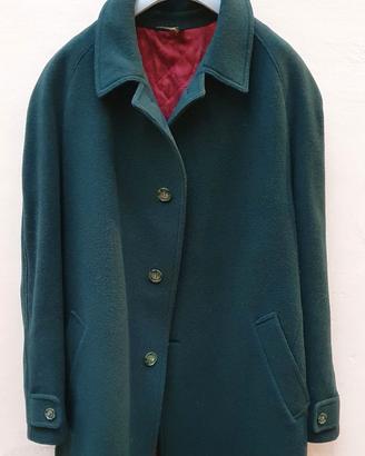 Giaccone Cappotto lana Verde - oversize - uomo