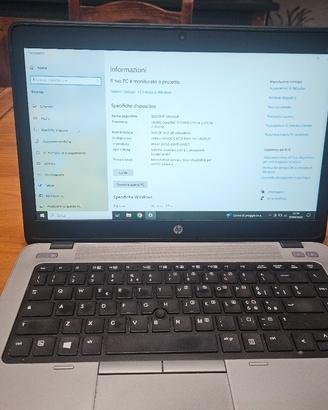 computer  portatile hp elitebook 840 g2 i5 5200