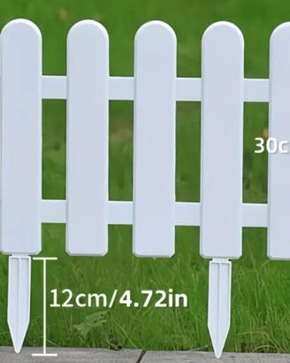 recinzione in pvc per aiuole 