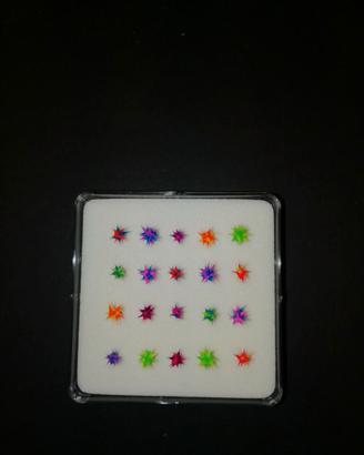 Confezione 20 Orecchini x Naso In Argento 800/925