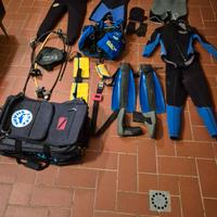 Attrezzatura subacquea completa