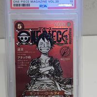 Monkey D Luffy ST21-014 SR JP One Piece PSA 10