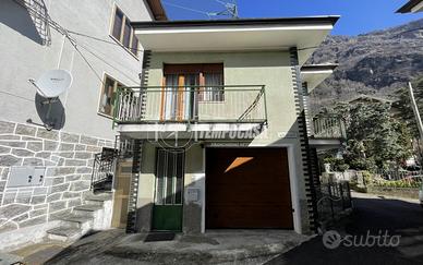 Casa indipendente su due piani a locana