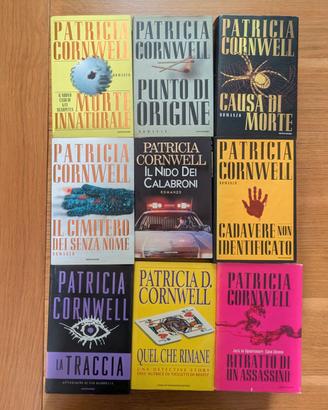 9 libri di Patricia Cornwell 